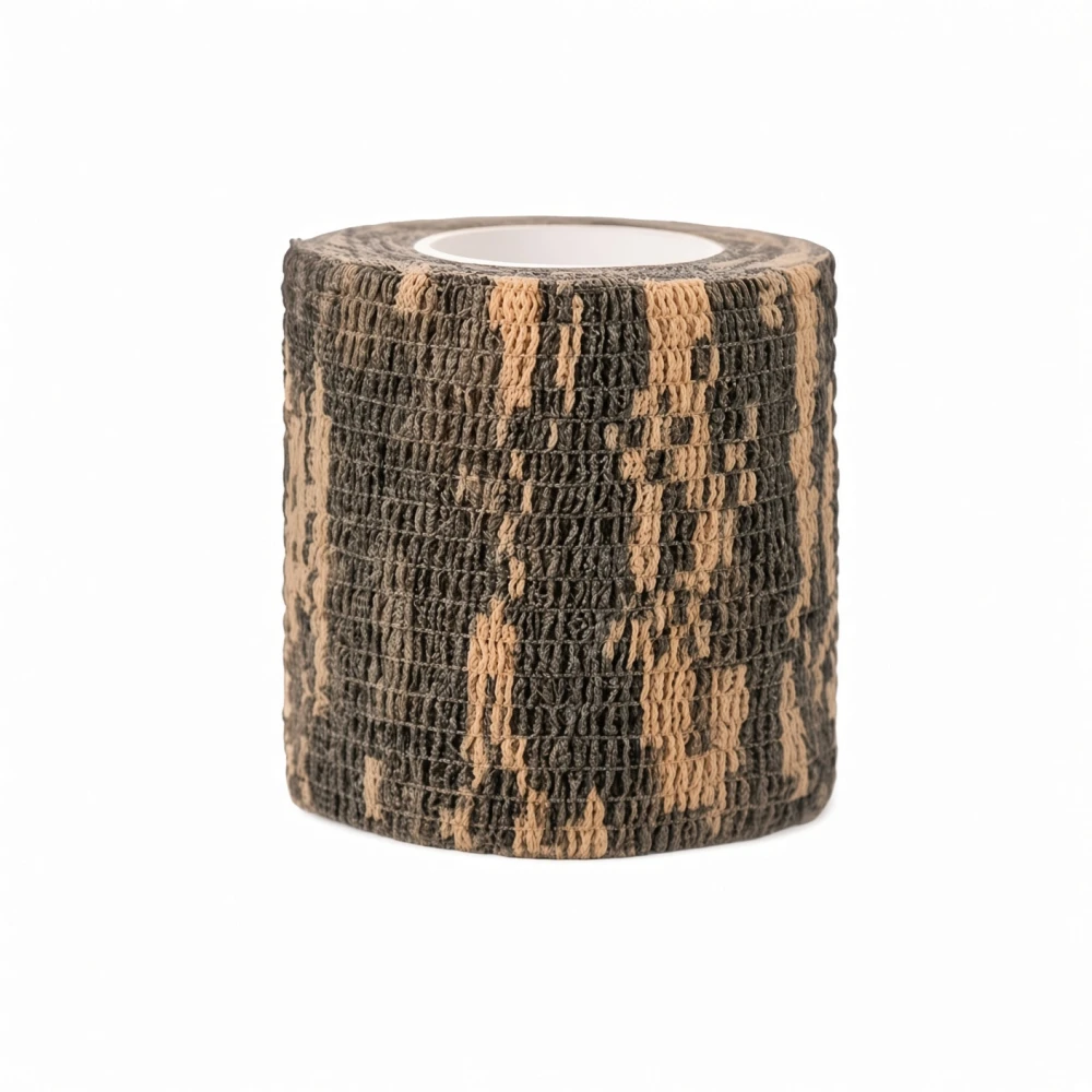 Ruban Adhésif 5cm x 4.5m Sport Camouflage ACU Auto-Agrippant Extensible Outdoor Chasse