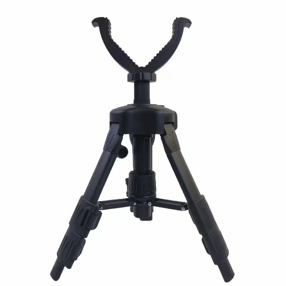 Mini Trépied Noir Portable Réglable 32-46cm Tête Panoramique Inclinable