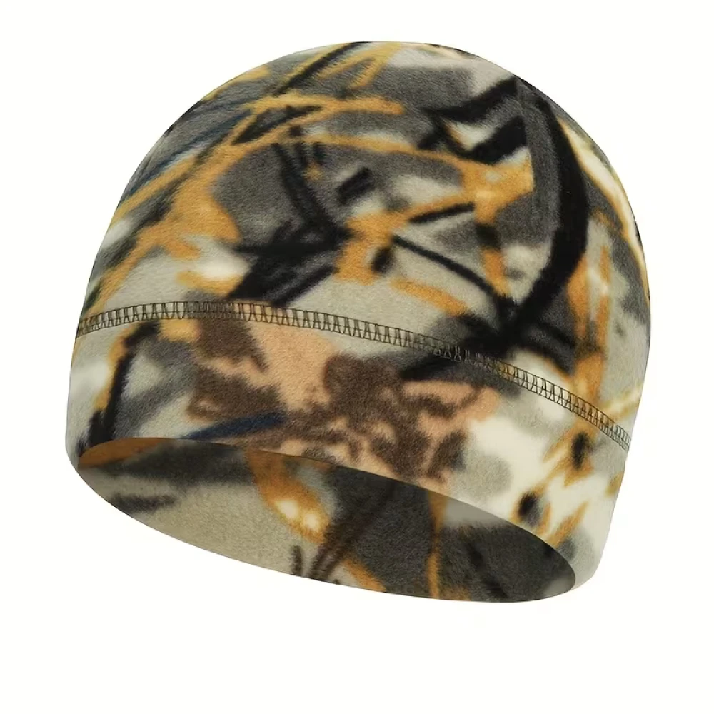 Bonnet Polaire Camouflage Chasse Foret Unisexe Polyester