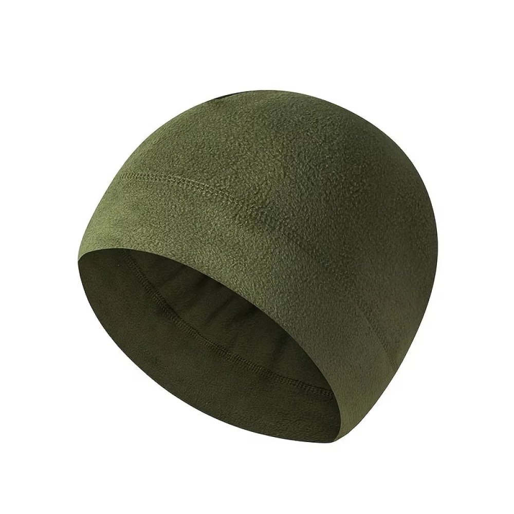 Bonnet Polaire Vert Olive Homme Chaud Hiver Outdoor