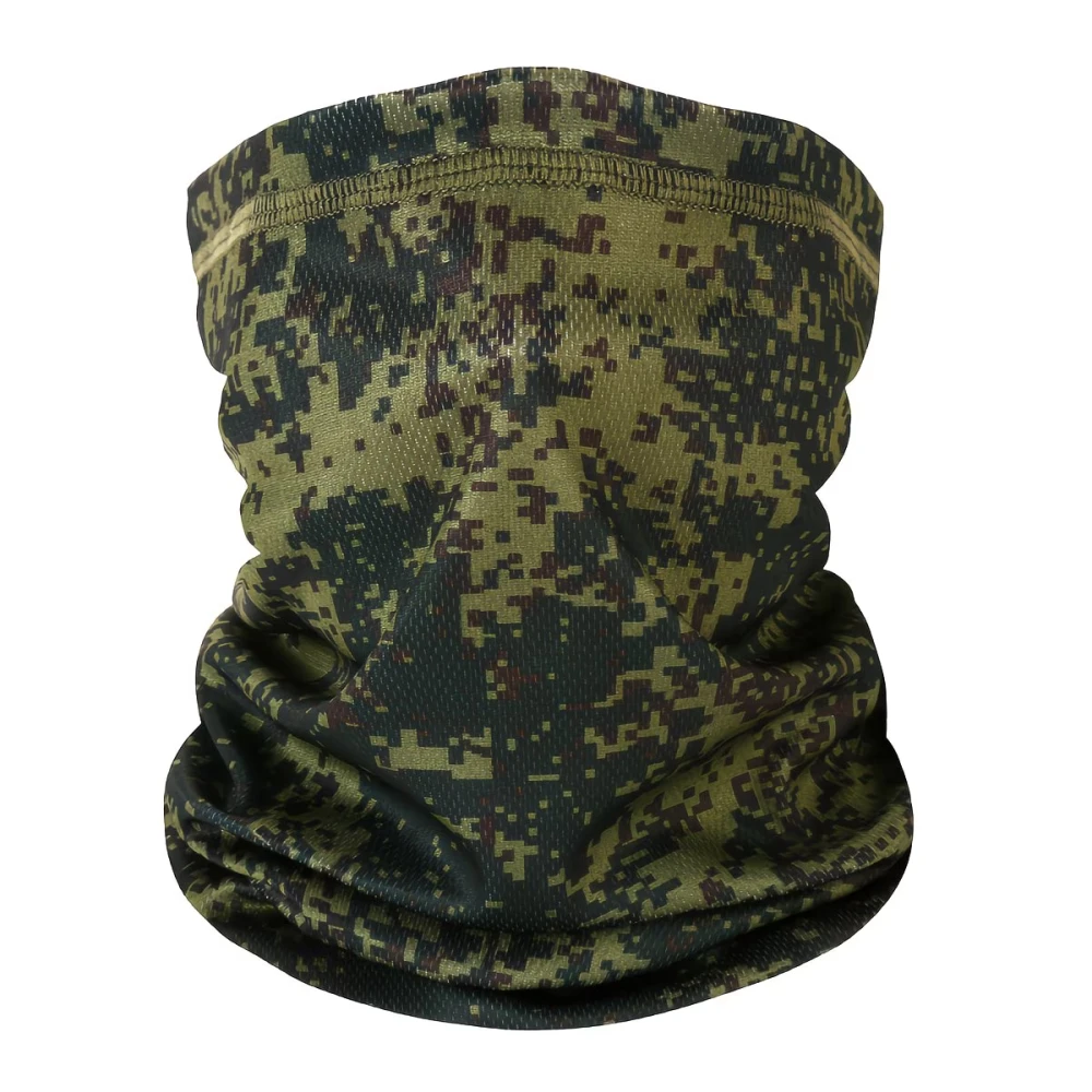 Cache-Cou Camouflage EMR Unisexe Respirant Acrylique