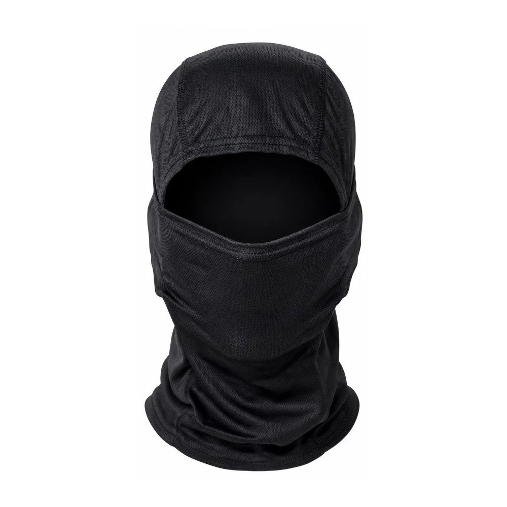 Cagoule Camouflage Noir Respirante Polyester