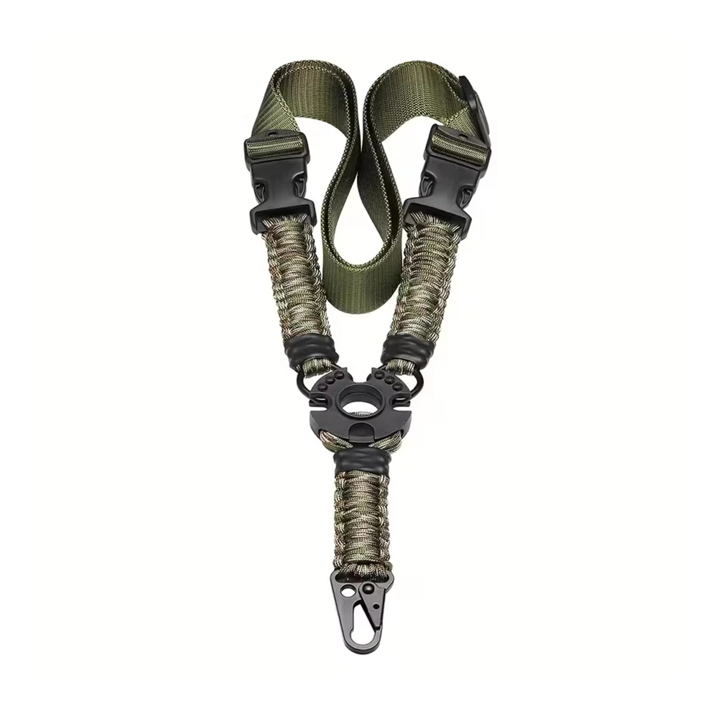 Sangle Tactique 1 Point QD Camouflage Vert