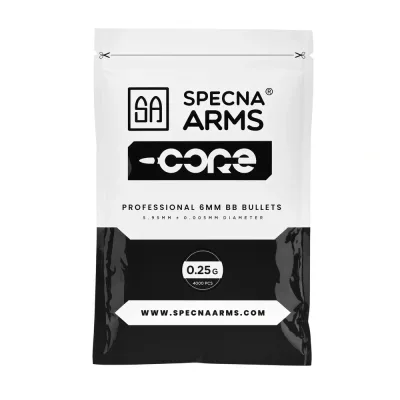 4000 Billes Airsoft Core Specna Arms 6 mm 0,25 g (1 kg)