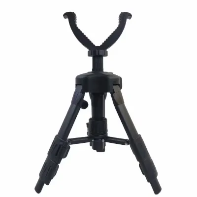Mini Trépied Noir Portable Réglable 32-46cm Tête Panoramique Inclinable