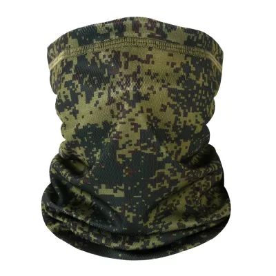 Cache-Cou Camouflage EMR Unisexe Respirant Acrylique