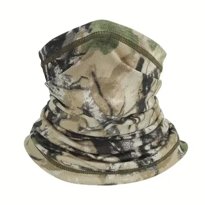 Cache-Cou Camouflage Forêt Unisexe Respirant Polyester