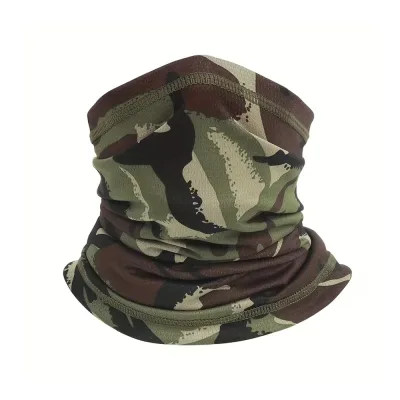 Cache-Cou Camouflage Jungle Unisexe Respirant Polyester