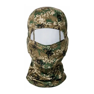 Cagoule Camouflage Digital Forêt Respirante Polyester