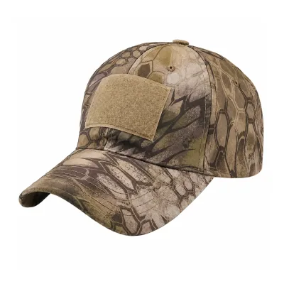Casquette Baseball Camouflage Desert Python Unisexe Sport Outdoor Polyester