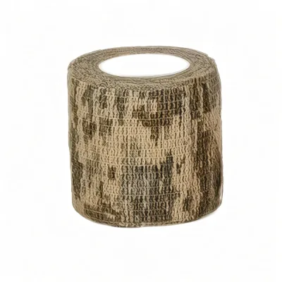 Ruban Adhésif 5cm x 4.5m Sport Camouflage Desert Auto-Agrippant Extensible Outdoor Chasse