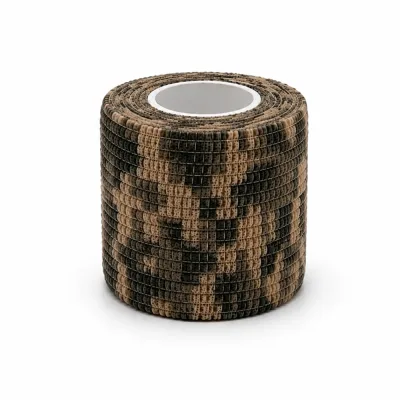 Ruban Adhésif 5cm x 4.5m Sport Camouflage Forêt Auto-Agrippant Extensible Outdoor Chasse