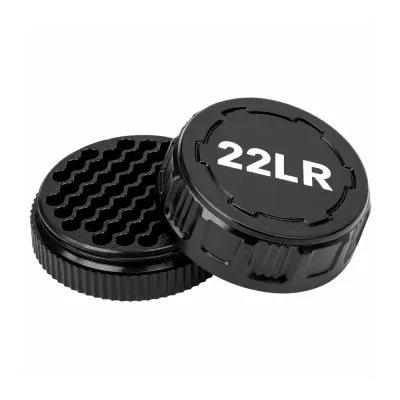 Mini Boîte de Rangement 55 Munitions .22LR Noire