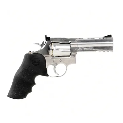 Revolver ASG Dan Wesson 715 Nickelé 4 pouces CO2 6 mm Airsoft