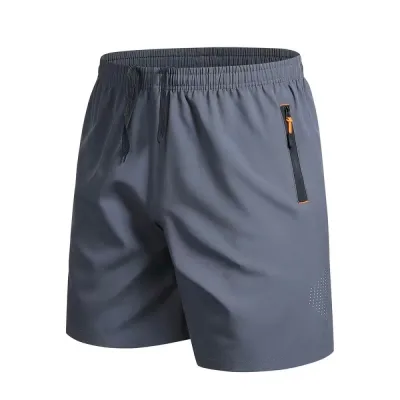 Short de Sport Gris Homme Extérieur Respirant et Léger